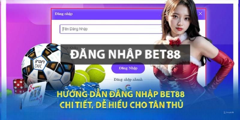 Đăng nhập tài khoản Bet88 nhanh chóng qua app