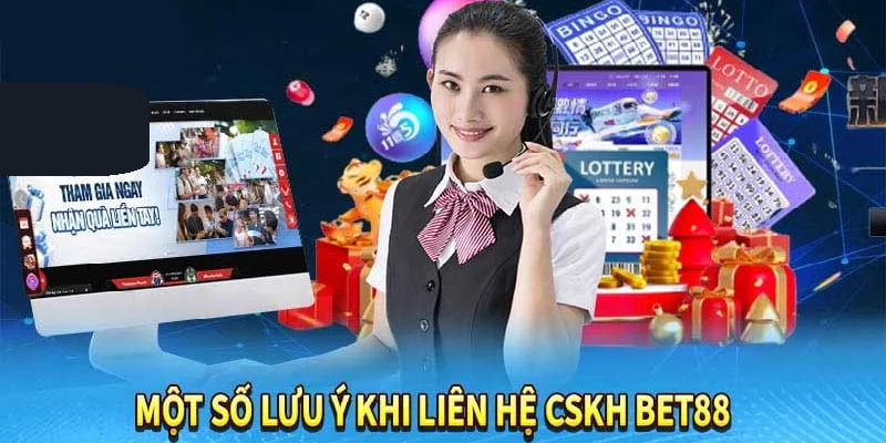 Lưu ý khi kết nối với Bet88